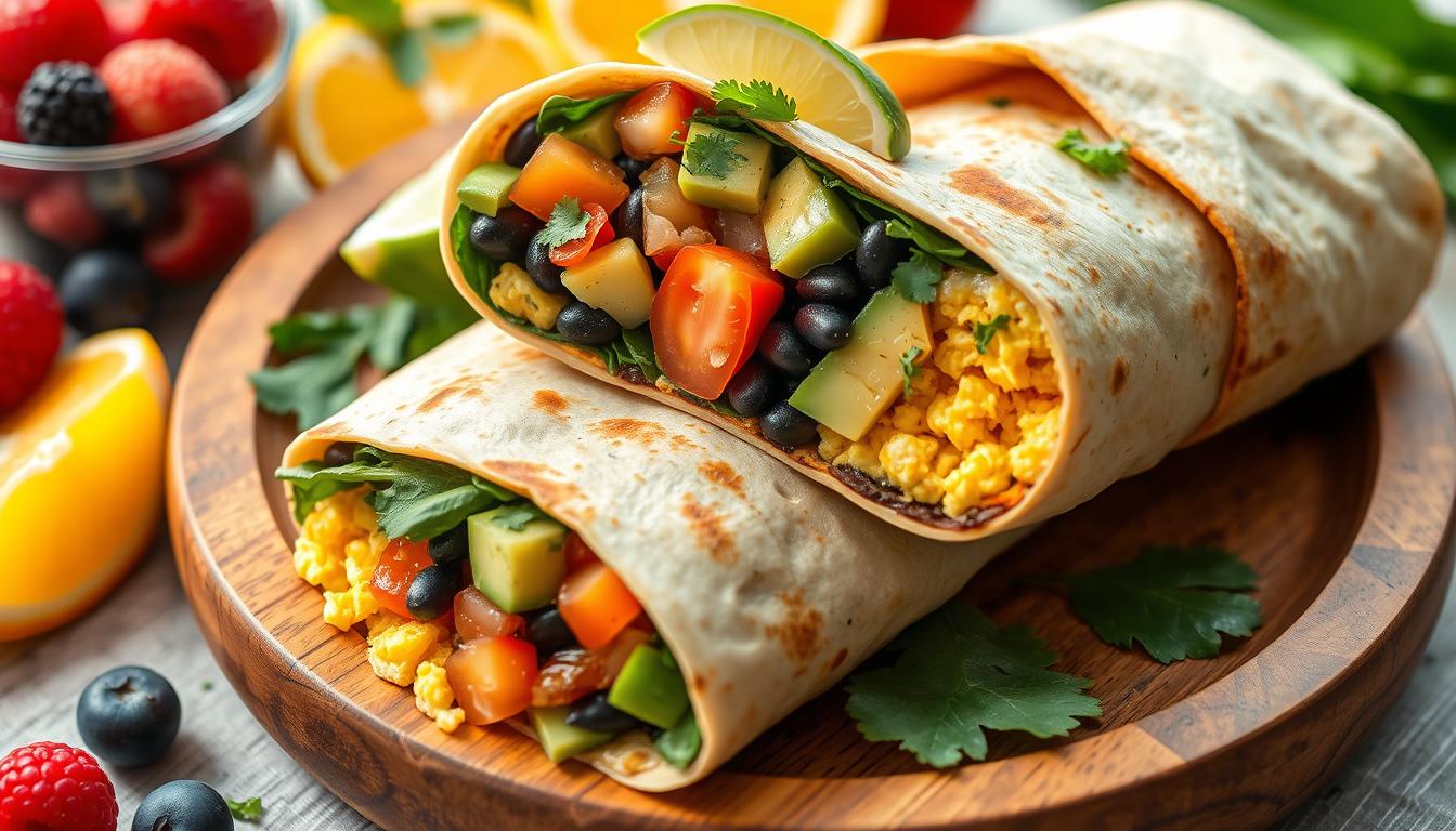 Healthy Breakfast Burrito Macros